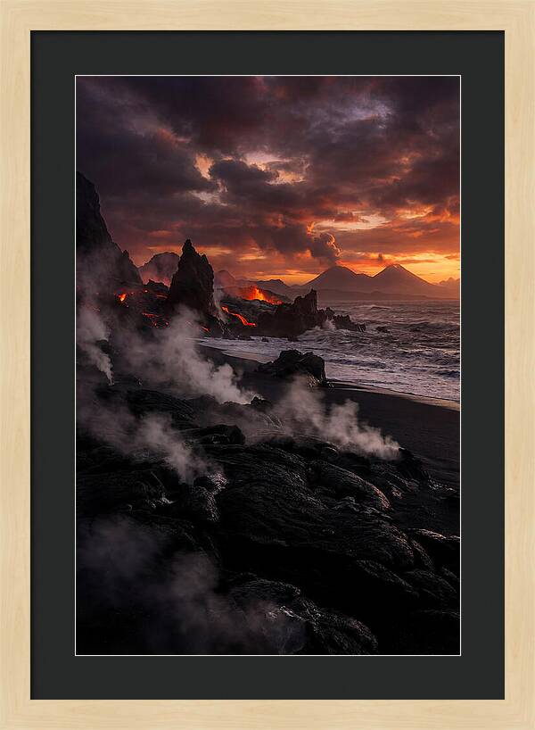 Tranquil Shores Of Fire