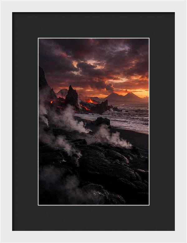 Tranquil Shores Of Fire
