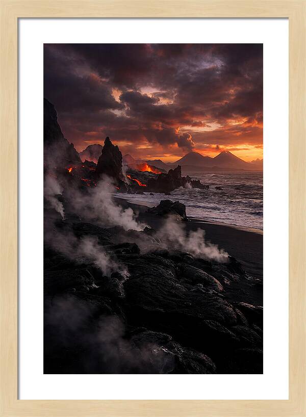 Tranquil Shores Of Fire