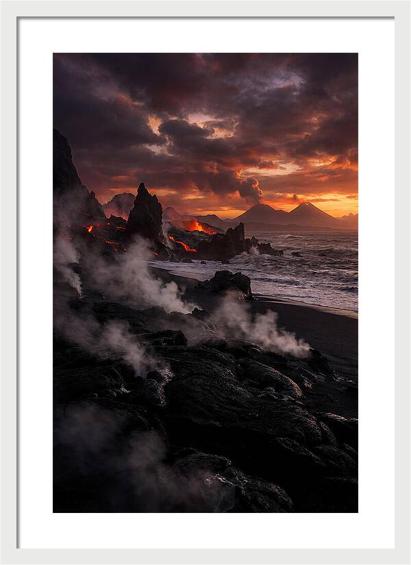 Tranquil Shores Of Fire