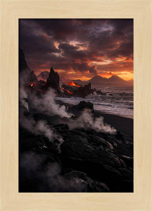 Tranquil Shores Of Fire