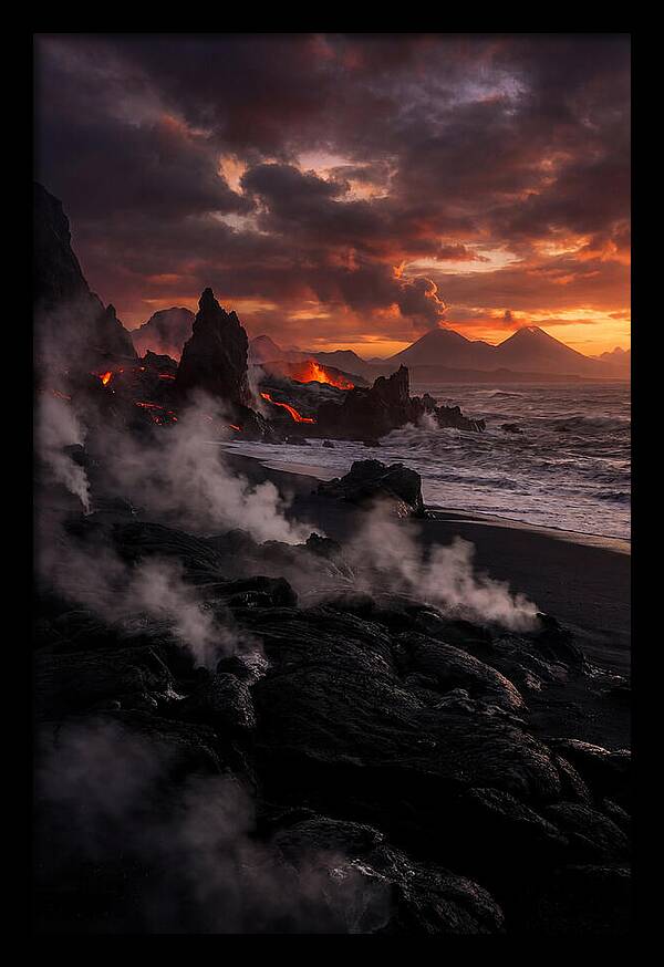 Tranquil Shores Of Fire