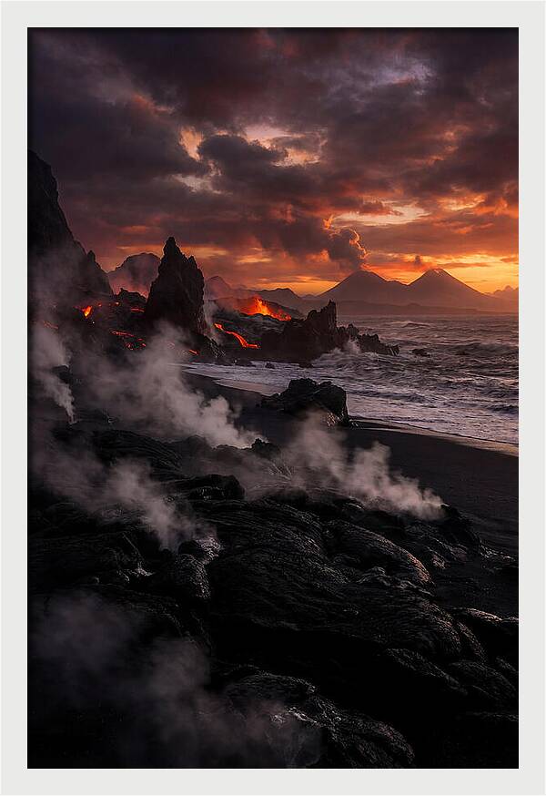 Tranquil Shores Of Fire