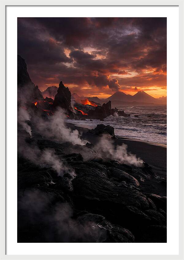 Tranquil Shores Of Fire