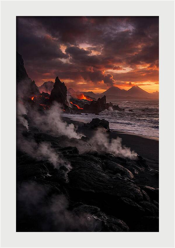 Tranquil Shores Of Fire