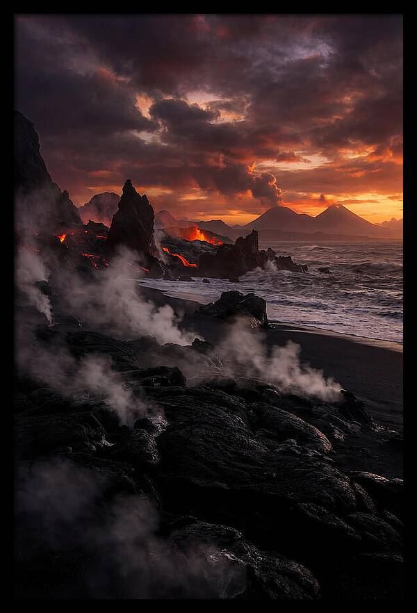 Tranquil Shores Of Fire
