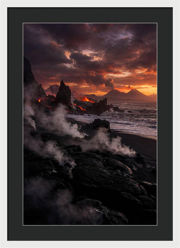 Tranquil Shores Of Fire