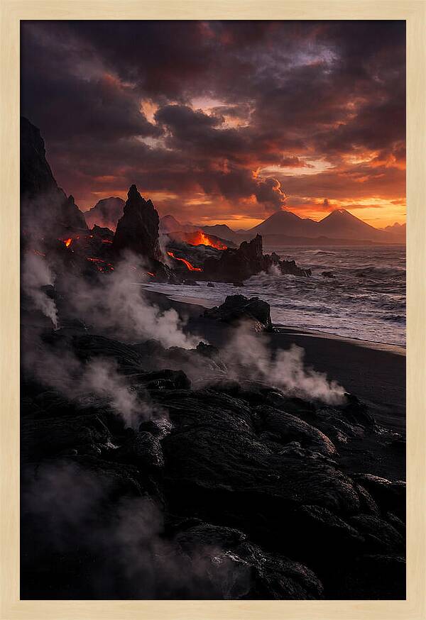 Tranquil Shores Of Fire