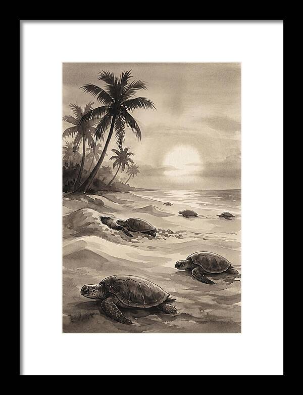 Tranquil Shores Of Paradise