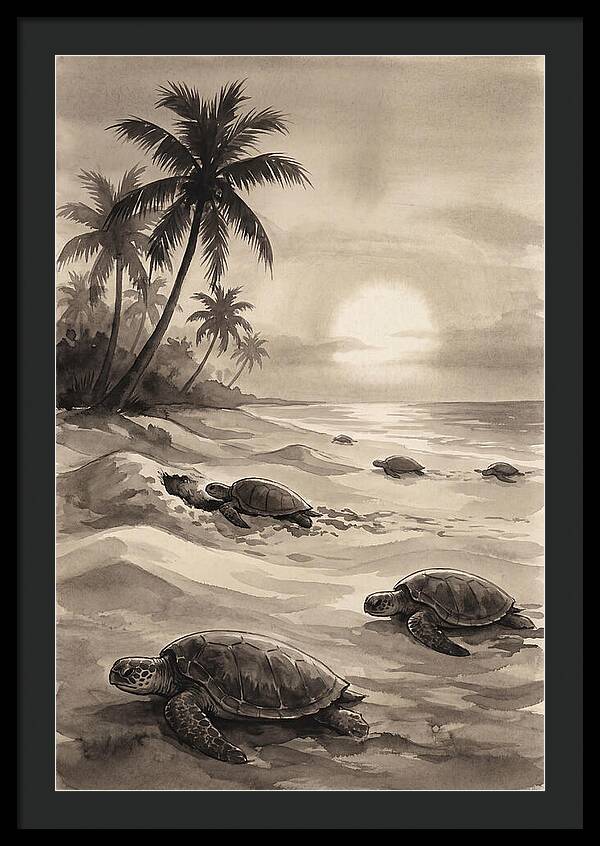 Tranquil Shores Of Paradise