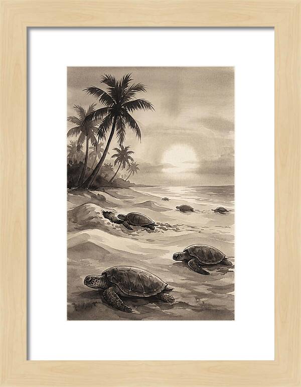 Tranquil Shores Of Paradise