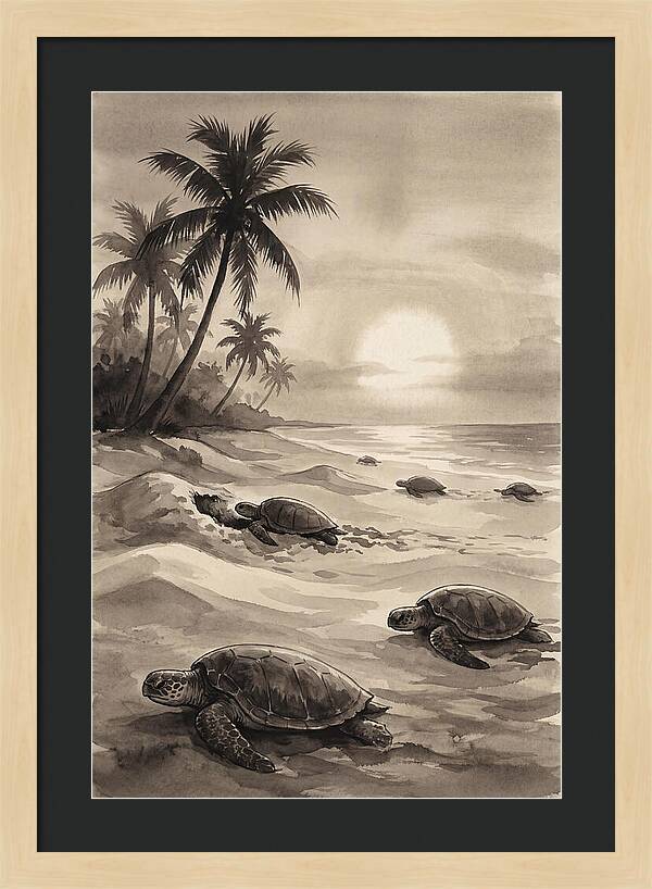 Tranquil Shores Of Paradise