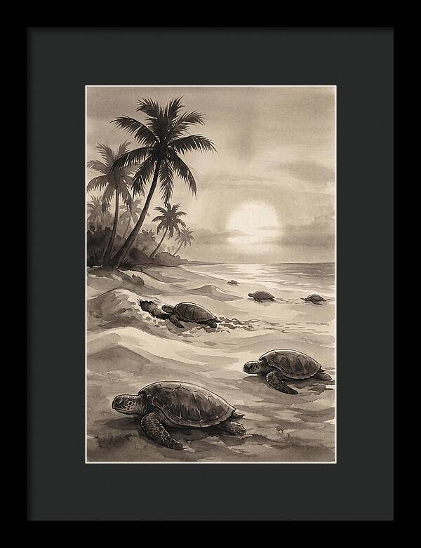 Tranquil Shores Of Paradise