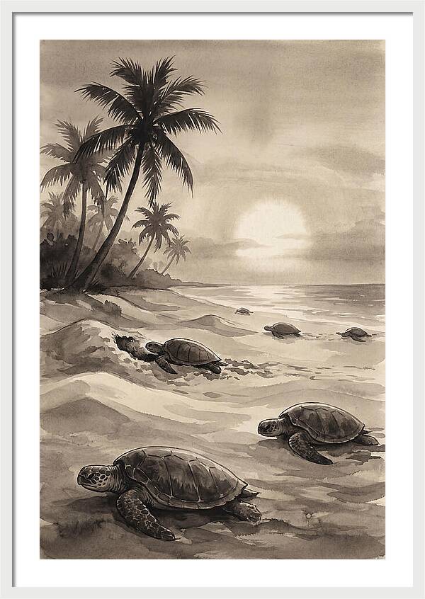 Tranquil Shores Of Paradise