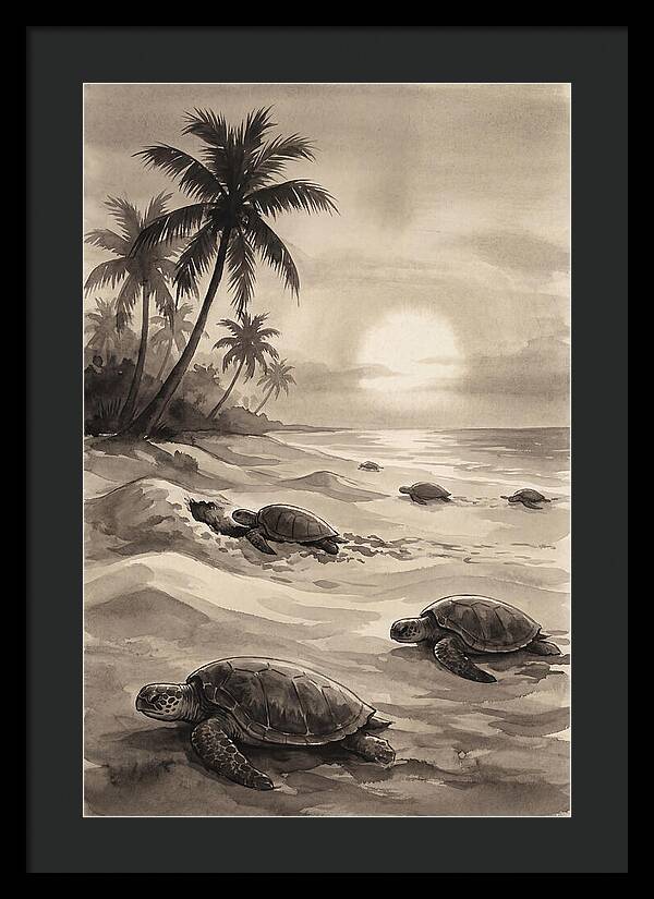 Tranquil Shores Of Paradise