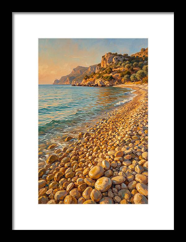 Tranquil Shores Of Pebble Beach