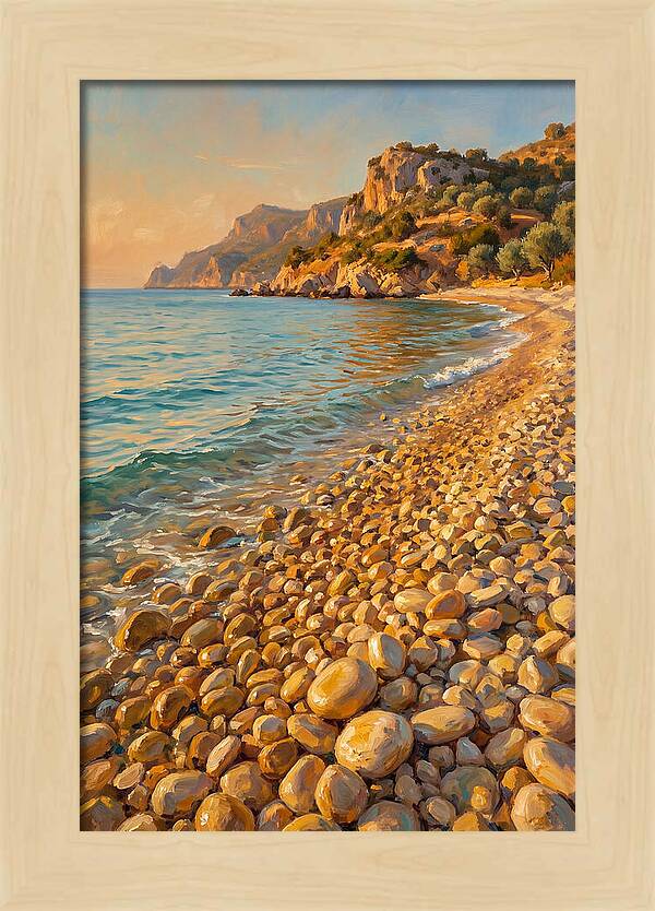 Tranquil Shores Of Pebble Beach
