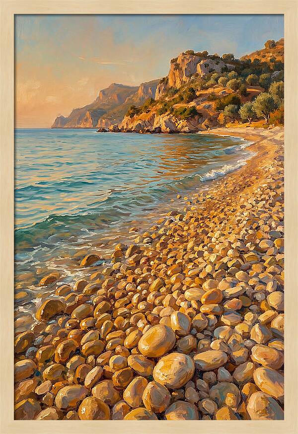 Tranquil Shores Of Pebble Beach
