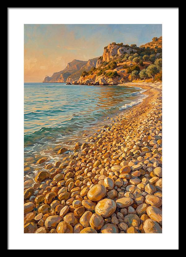 Tranquil Shores Of Pebble Beach