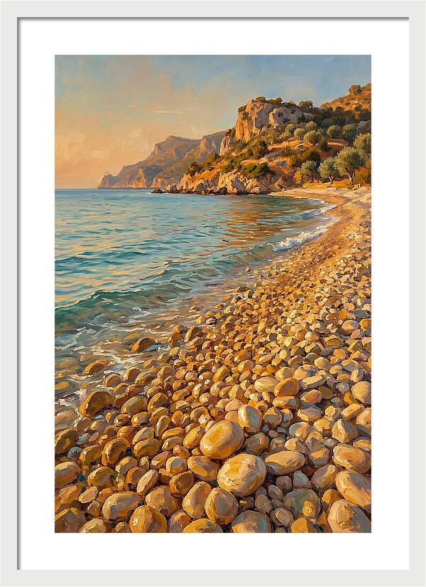 Tranquil Shores Of Pebble Beach