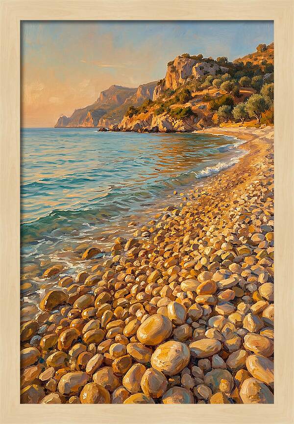 Tranquil Shores Of Pebble Beach