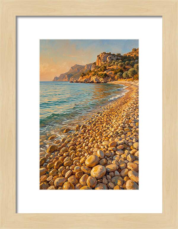 Tranquil Shores Of Pebble Beach