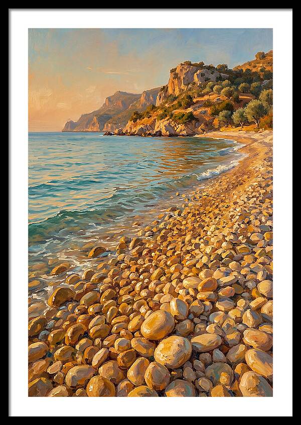 Tranquil Shores Of Pebble Beach