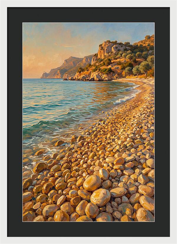 Tranquil Shores Of Pebble Beach