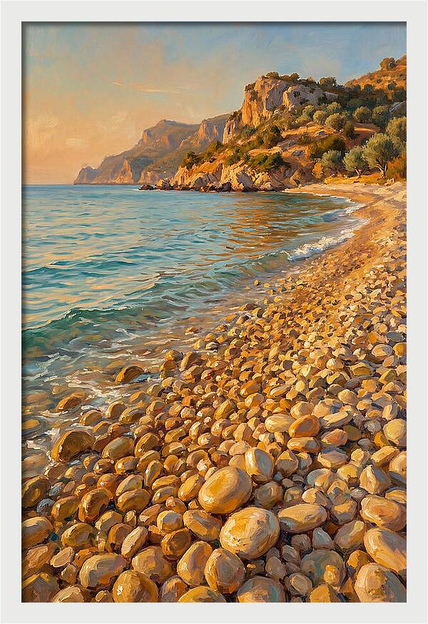 Tranquil Shores Of Pebble Beach