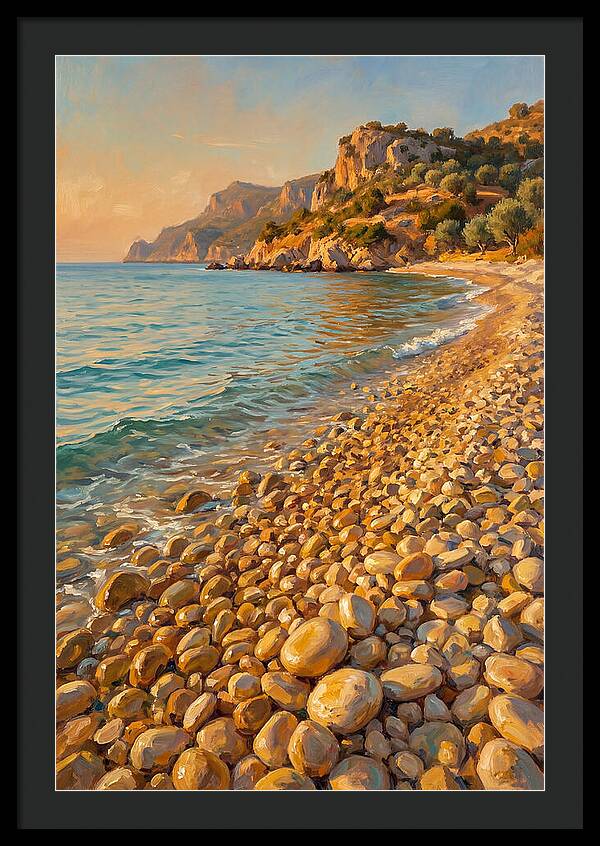Tranquil Shores Of Pebble Beach