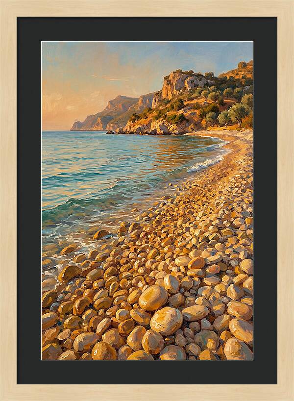 Tranquil Shores Of Pebble Beach
