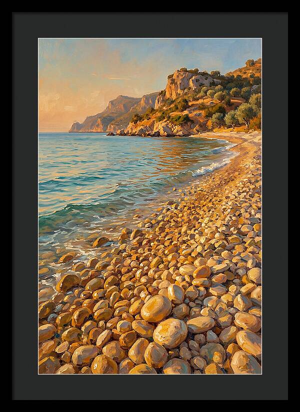 Tranquil Shores Of Pebble Beach