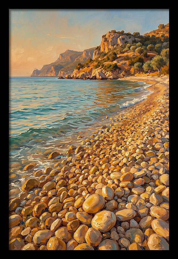 Tranquil Shores Of Pebble Beach