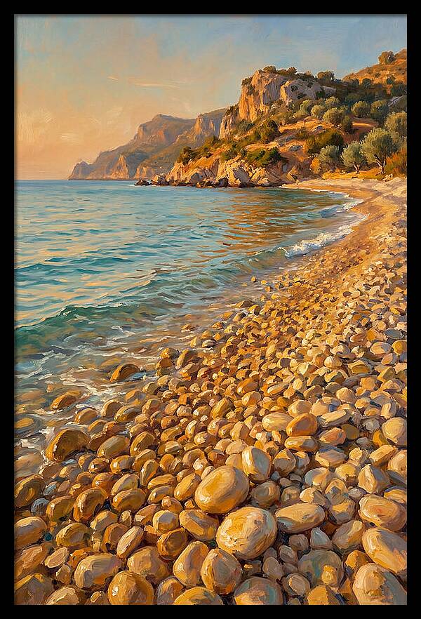 Tranquil Shores Of Pebble Beach