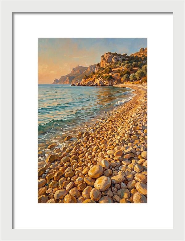 Tranquil Shores Of Pebble Beach