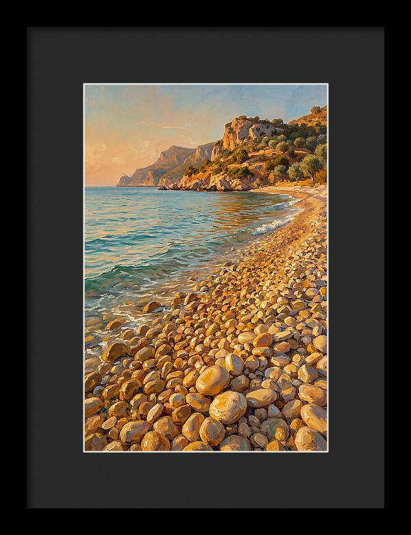 Tranquil Shores Of Pebble Beach