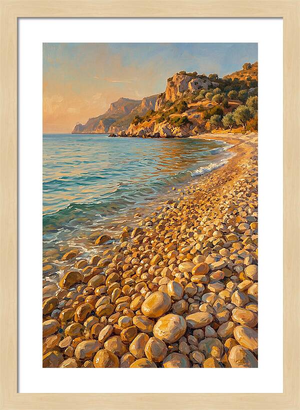 Tranquil Shores Of Pebble Beach