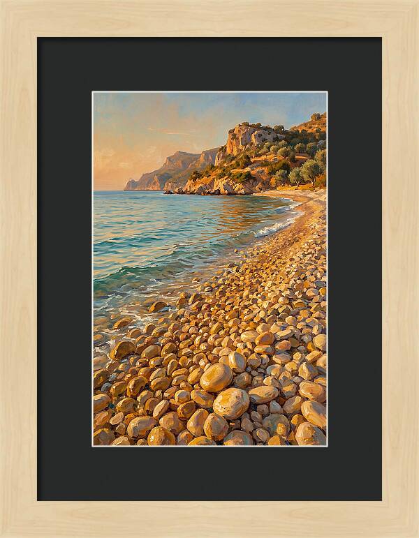 Tranquil Shores Of Pebble Beach