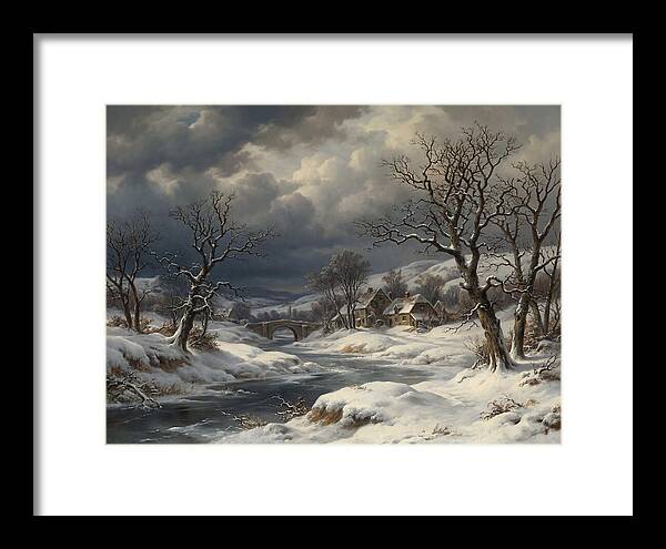Tranquil Snowy Landscape 10040
