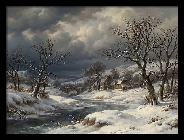 Tranquil Snowy Landscape 10040