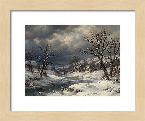 Tranquil Snowy Landscape 10040