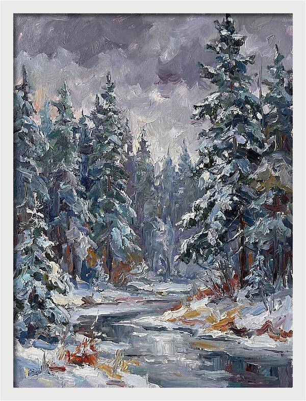Tranquil Snowy Scene