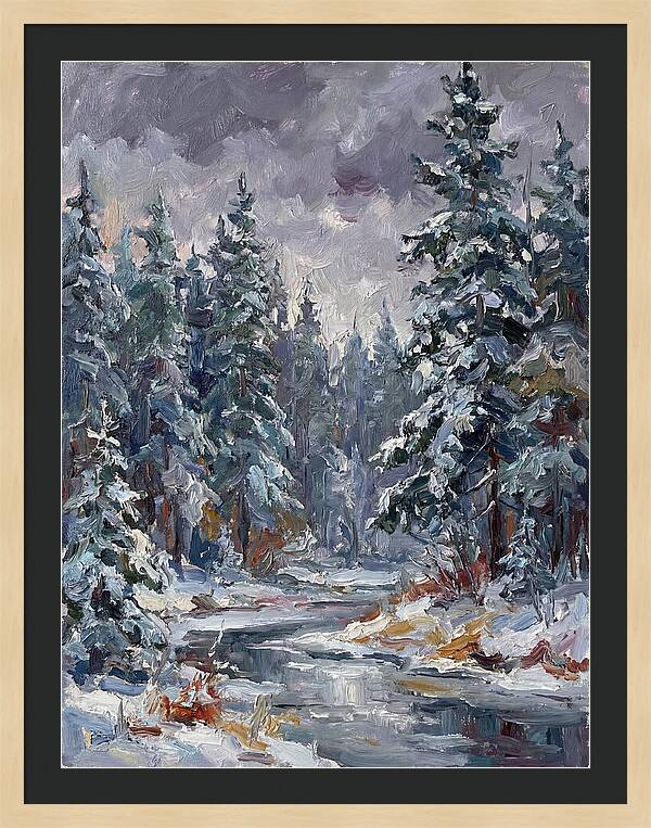 Tranquil Snowy Scene