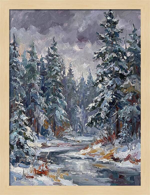 Tranquil Snowy Scene