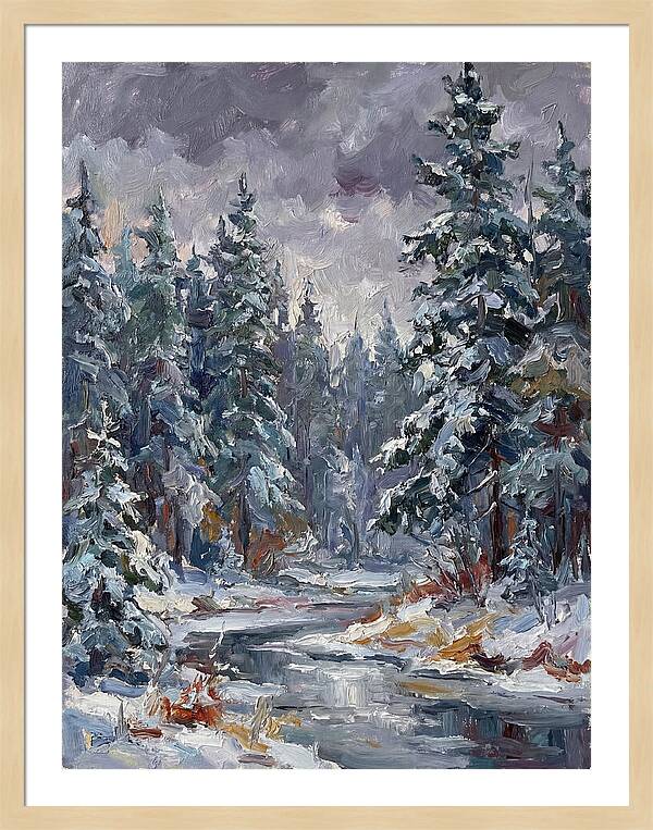 Tranquil Snowy Scene