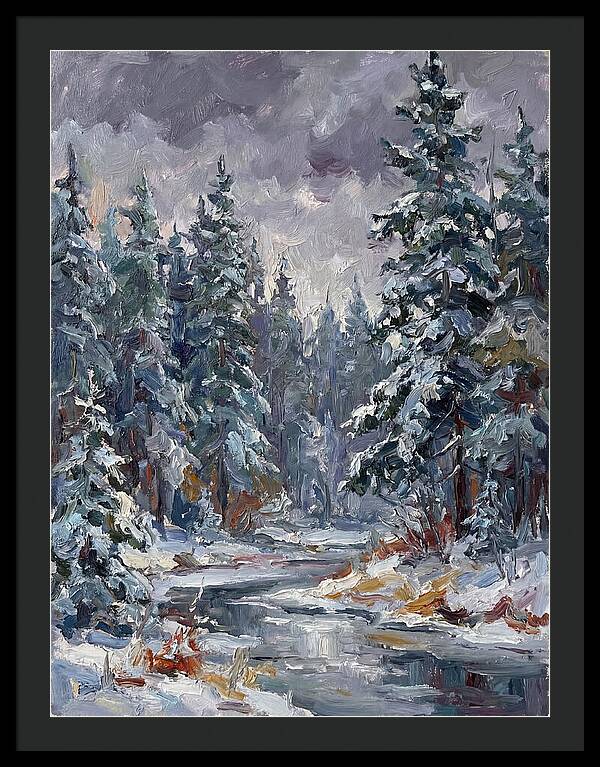 Tranquil Snowy Scene