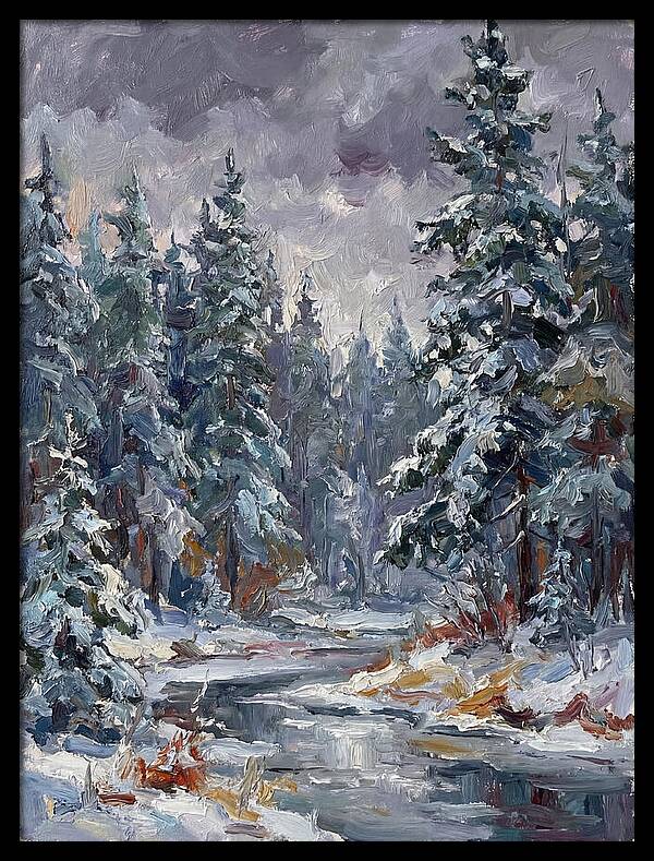 Tranquil Snowy Scene