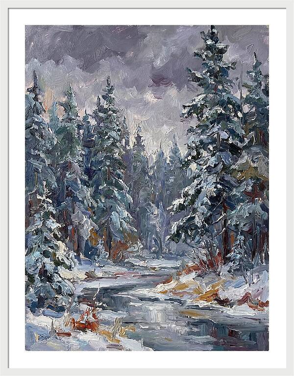 Tranquil Snowy Scene