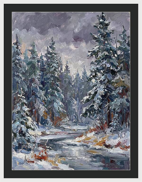 Tranquil Snowy Scene