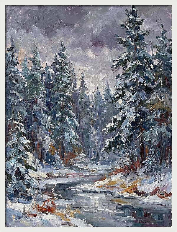 Tranquil Snowy Scene